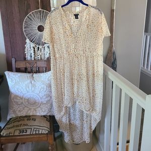 Torrid Chiffon Floral Tunic